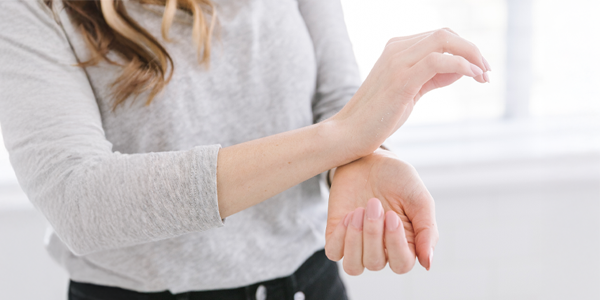 Applying Balance Cream